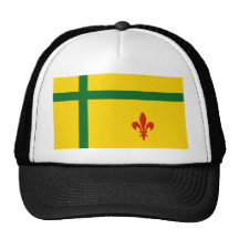 Fransaskois flag trucker hats