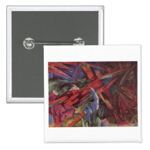 Franz Marc - Animal Fates 1913 Canvas Death After Button
