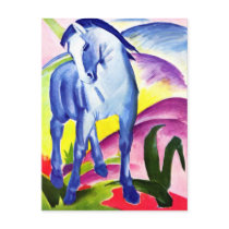 Franz Marc - Blue Horse I