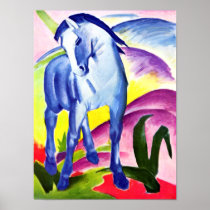 Franz Marc - Blue Horse I