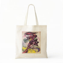 Franz Marc - Caliban Tempest Shakespeare 1914 Canvas Bag