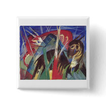 Franz Marc - Fabeltiere I 1913 Horse Abstract