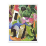 Franz Marc - House w/ Trees Small Composition 1914