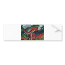 Franz Marc - Red Deer II 1912 Forest Animal fawn