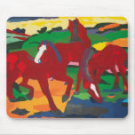 Franz Marc - Red Horses