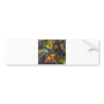 Franz Marc - Tyrol Tirol 1914 Oil Canvas Light Orb Bumper Sticker