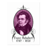 Franz Schubert Post Card