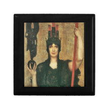 Franz von Stuck - Pallas Athene Jewelry Boxes