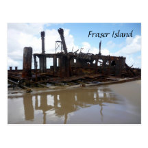 fraser shipwreck post card
