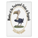 Fraternal Order of Buzzards Greeting Cards