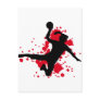 Frauenhandball handball sign post card