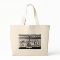 Freak Show, 1940s Canvas Bag