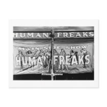 Freak Show, 1940s Postcards