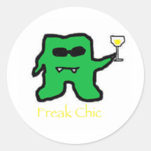 Freakchicgreen Stickers