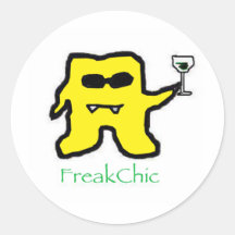 Freakchicyellow Stickers