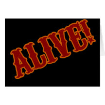 FREAKS ALIVE! GREETING CARDS