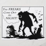 Freaks Personalized Flyer