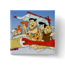 Fred Flintstone Wilma Barney and Betty Pebbles Bam Pins
