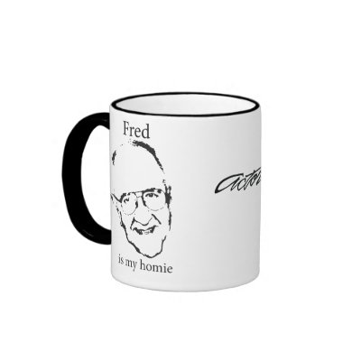 Fred Is My Homie Mug by actorstheatre