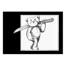 Freddie Bear Business Card Template