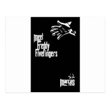 Freddy Fivefingers Wens Kaart