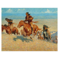Frederic Remington's The Buffalo Runners (1909)