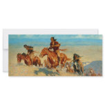 Frederic Remington's The Buffalo Runners (1909) rack cards
