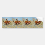 Frederic Remington's The Cowboy (1902) Bumper Sticker