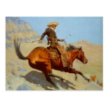Frederic Remington's The Cowboy (1902) Postcards