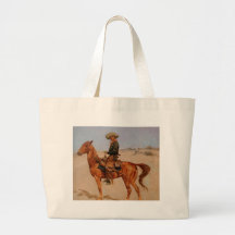 Frederic Remington's The Puncher (1895) Bags