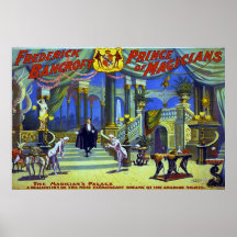 Frederick Bancroft, Prince of Magicians Poster