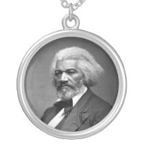 Frederick Douglass Portrait by George K. Warren Necklaces