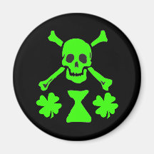 Frederick Gwynne-Shamrock Fridge Magnet