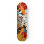 Frederik Bellanger Soleil Rouge Custom Skateboard
