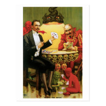 Fredrik la Loi magique vintage de grand magicien d Cartes Postales
