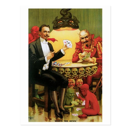 Fredrik The Great ~ Magician Vintage Magic Act Postcard