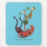 Free a story - read a book! mouse pad