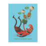 Free a story - read a book! postcard