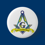 Free and Accepted Masons buttons