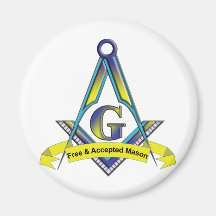 Free and Accepted Masons Fridge Magnets