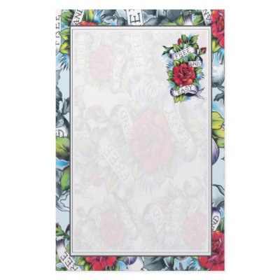 Free and Easy Stationary Personalized Stationery by KPattersonDesign