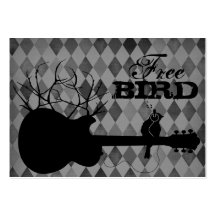 Free Bird Chubby Business Cards