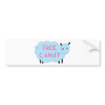 Free Candy Bumper Sticker