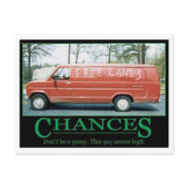 free candy Postcard
