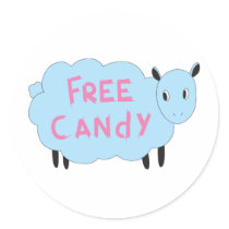 Free Candy Stickers