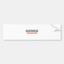 Free Cavity Search (Dentist Joke) Bumper Sticker