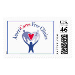 Free Clinics Logo Postage