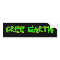 Free Earth Bumper Sticker