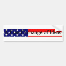 Free Exchange of Ideas (bumper sticker)