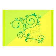 Free-Floral-Graphics.jpg Lemon Lime digital swirls Personalized Invite